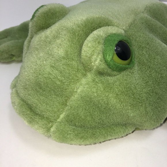 Gund Hand Puppet Frog Plush Green Stuffed Animal World Wildlife Fund WWF Froggy - Picture 5 of 12